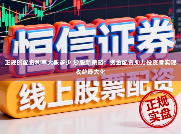 正规的配资利率大概多少 炒股新策略：资金配资助力投资者实现收益最大化