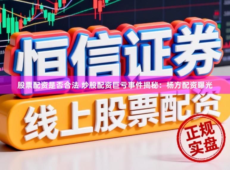 股票配资是否合法 炒股配资巨亏事件揭秘：杨方配资曝光